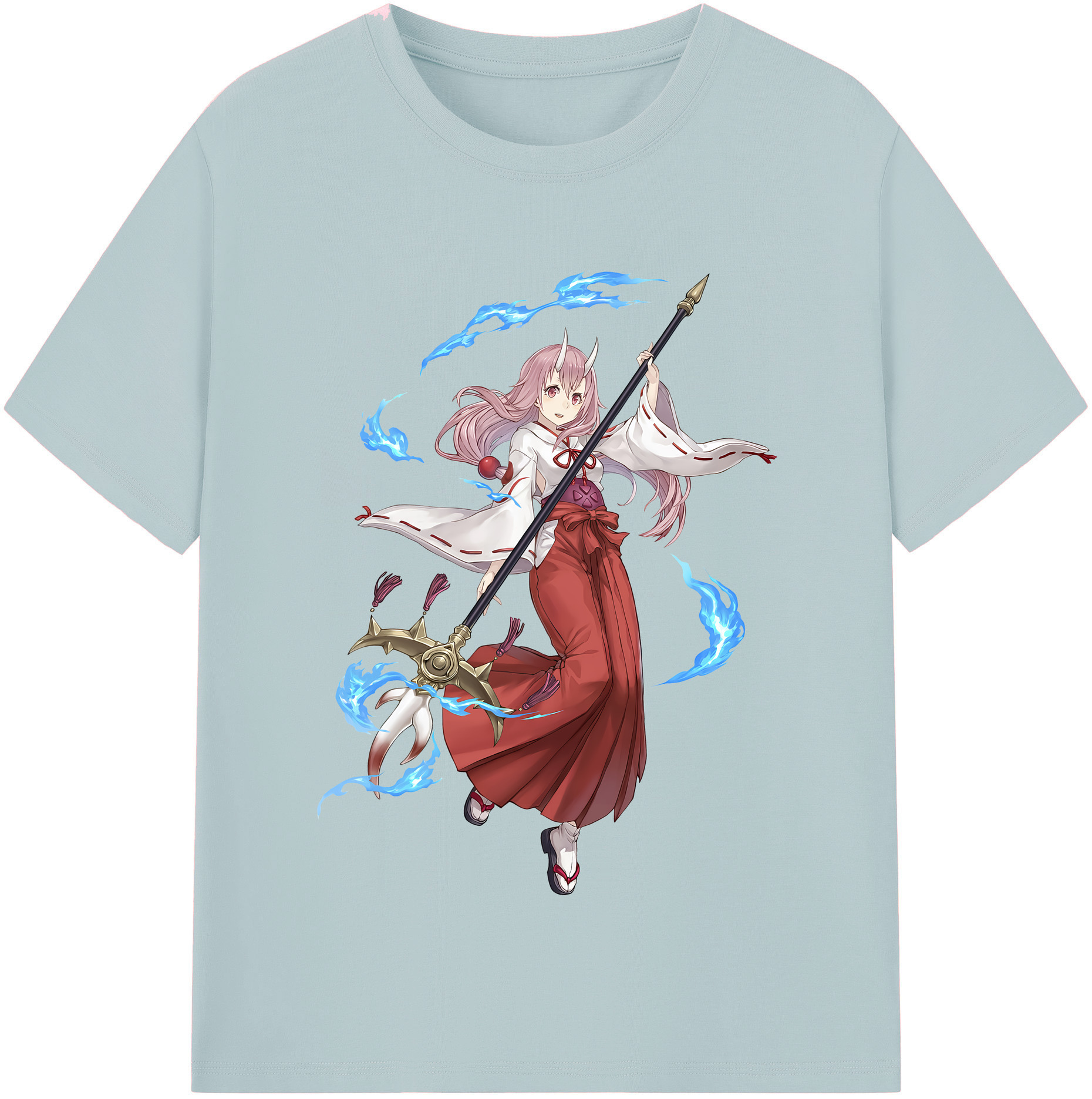 （画像用） 転スラ Regarding Reincarnated to Slime 綿100％半袖Tシャツ（フロントプリント）